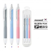 모나미 제타 피크 볼펜 3P세트(0.5)
