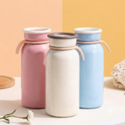 하이카라 밀크 이중 진공텀블러 400ml