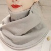 로페리아 더블 버튼 폴라폴리스 여성 넥워머(0216453)