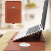 모던오피스 고급 가죽 노트북 태블릿 기능성 스토리지 가방 13인치 CA450