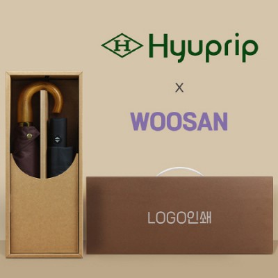 협립 3단60 곡자 슈퍼 엔티크 초고밀도 완전자동 우양산 +가르시아3단모던완전자동우산-세트