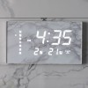 국산 루나리스 GPS 수신 LED 벽시계 비앙코 36cm JS-i96