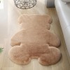 에코라이프 귀여운 곰 모양 바닥 매트 미끄럼 방지 매트(60*80CM) CC268