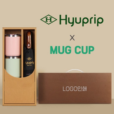 협립 3단 70 완전자동우산 +로하스 머그컵2P-세트
