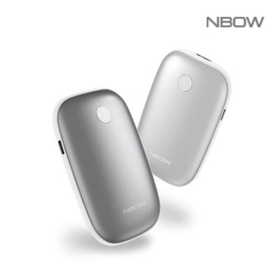엔보우 충전식 손난로 보조배터리 5,000mAh 핸드워머 핫스톤