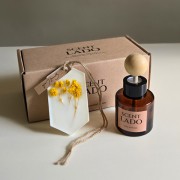 센트라도 미니 차량용 디퓨저 50ml+고체방향제 왁스타블렛 세트
