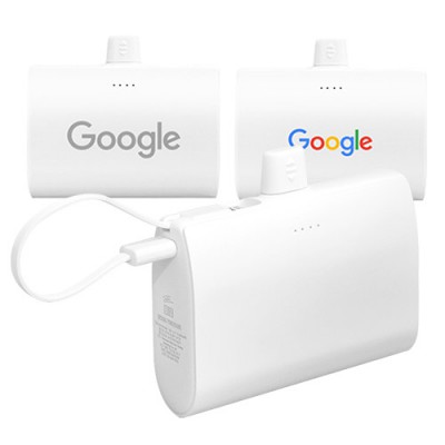 비즈 2in1 일체형 도킹보조배터리 10000mAh 양면인쇄