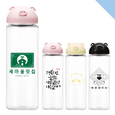 [더 야노스] 파스텔 피그보틀 페트 500