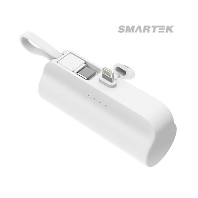 [스마텍] 5000mAh 일체형 원통형  도킹형2way 보조배터리 STPB-MB50_8