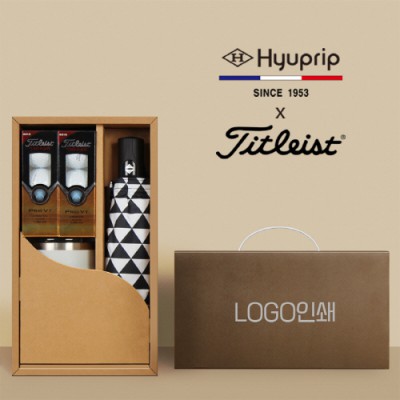 협립 3단 미니 스타앵글 완전자동 우양산 +타이틀리스트 골프공 6구 & 어반스텐 머그 컵 1P
