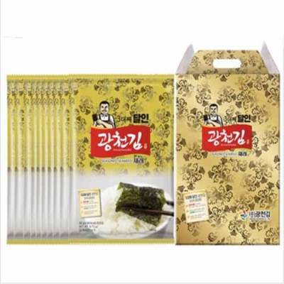 달인 맛있는 광천김 재래김 전장 10봉