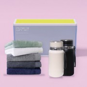 [송월타올] 렝스턴+스마트온도 텀블러 선물세트