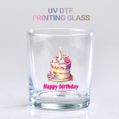 드망즈 UV DTF필름인쇄 글라스 퓨전언더락
