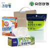 친환경스위트홈세트65호(암앤해머냉장고탈취제+크린랩크린백+항균망사수세미)
