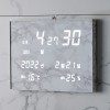 국산 루나리스 GPS 수신 LED 벽시계 포세린 36cm JS-i97