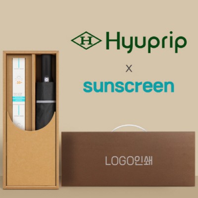 협립 3단 60 슈퍼 거꾸로 완전자동우산 +선크림2P-세트