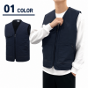 남녀공용 폴라폴리스 안감 스탠다드 겨울 조끼 단체 유니폼 M-4XL