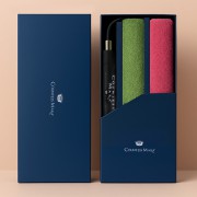 송월 타올우산3매선물세트(컬러풀170g2+카이만3단완자동우산1)