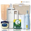 브생건41호(스탠리 퀜처887ml텀블러+5단 UV암막 양우산+바세린 젤리+멘소래담 메디케이티드 립밤)