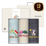 송월 추석130 고급선물 3매 세트