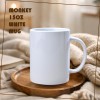 몽키 15oz 화이트머그
