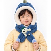 뽀글이 키즈 넥워머 바라클라바 유아모자 K2612