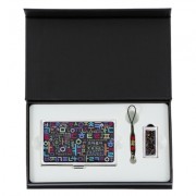 한글자모음자개명함+한글자모음자개USB(8GB~64GB)