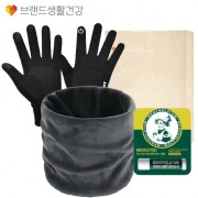 브생건 방한세트 102호(벨벳 넥워머+스마트 방한장갑+멘소래담 메디케이티드 립밤)