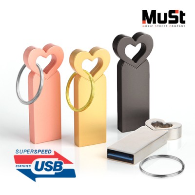 뮤스트 메가하트 USB 3.0 메모리(16GB~256GB)