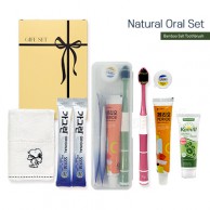 카밀핸드크림30ml선물세트 리본10호 죽염광폭칫솔치약 가그린2p 송월핸드타올