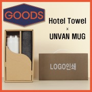 코마40수200호텔타월+어반스텐머그컵1P-굿즈용세트