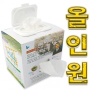 독판인쇄 콤보티슈 (물티슈 30매+넵킨지(엠보) 100매)