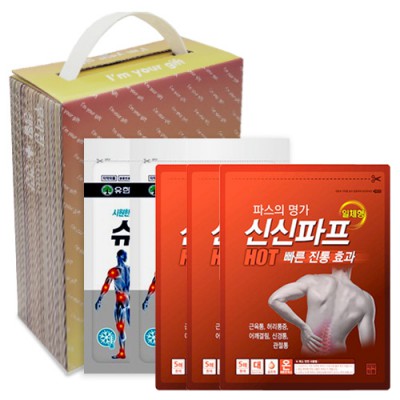 브랜드생활건강 구급키트 17호(유한양행 쿨파프/신신파프 핫파스 5P)