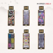 빛나 K-ART 시리즈 자개 USB메모리 USB2.0 4GB~128GB (6종 이미지)