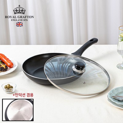 [RG] 제마 IH 28후라이팬+유리뚜껑 2P