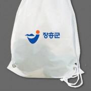 유백비닐가방 (비닐배낭) / 양줄백팩 / 백쌕