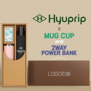 협립 3단 10K 고밀도 슈퍼 완전자동우산 +배터리+로하스 머그컵1P-세트