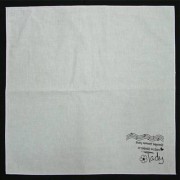 백색손수건 40 x 40 cm, / 흰색손수건, 나염 체험학습 교육용