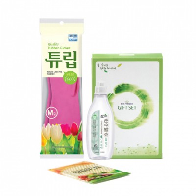 참그린식물 고무장갑 수세미(3종)