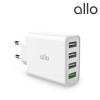 알로코리아 UC435QC USB 4포트 고속 멀티 충전기