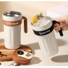 LED 온도계 텀블러 + 타올 수건 행주, 보온 보냉 스텐 텀블러 650ml 머그컵 판촉 선물 사은품 답례품 기념품 머그, 돌잔치 등산