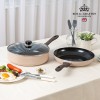 [RG] 크레마 IH 28후라이궁중전골팬+유리뚜껑 3P