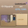 협립3단마시멜로완전자동우산 +협립코마바스타월1P+협립호텔코마170타월1P+락앤락슬림핏원터치텀블러
