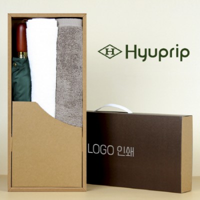 협립 3단60 슈퍼 엔티크 초고밀도 완전자동 우양산 +코마40수200호텔타월 2P-세트