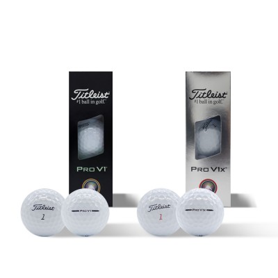 타이틀리스트 PRO V1(3피스) / PRO V1X (4피스) 3구 골프공