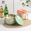 [홈파워] 스텐 304 전자레인지 찜용기(오렌지/그린)