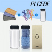 [플씨드] 마블쿨타올+물방울쿨스카프+보틀350ML