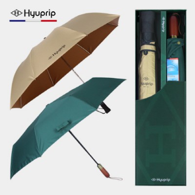 협립 2단 암막 늄자동우산(남자양산) +협립 3단60엔티크 고밀도 완전자동우산-세트