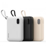 아이리버 22.5W 4in1 케이블 일체형 미니 보조배터리 10000mAh