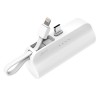 LAAON 2in1 일체형 미니  도킹형 보조배터리 5000mAh ITB-PB5000 mini C타입,8핀